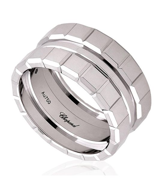 Chopard Metallic Ice Cube 18K Ring