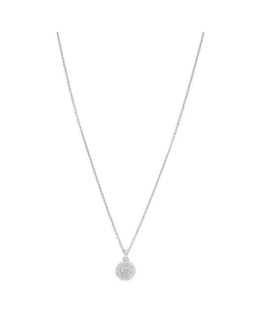 Swarovski Metallic Meteora Pendant Small Rhodium Shiny Crystal