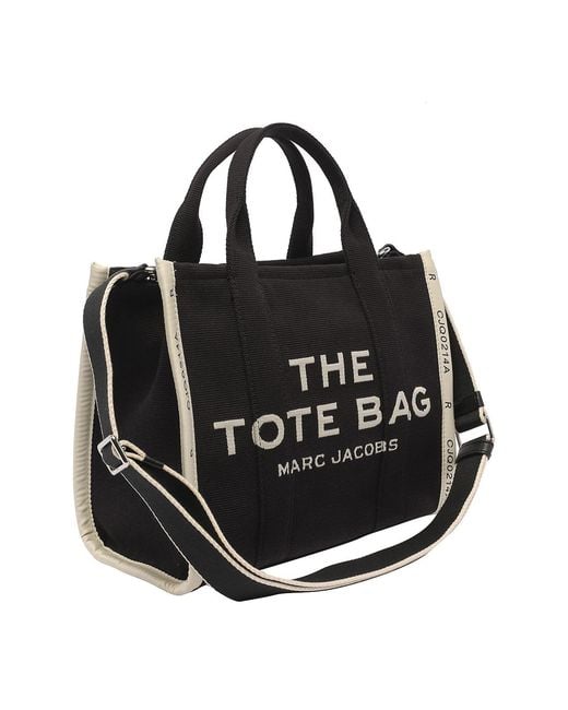 Marc Jacobs Black The Medium Jacquard Tote Bag for men