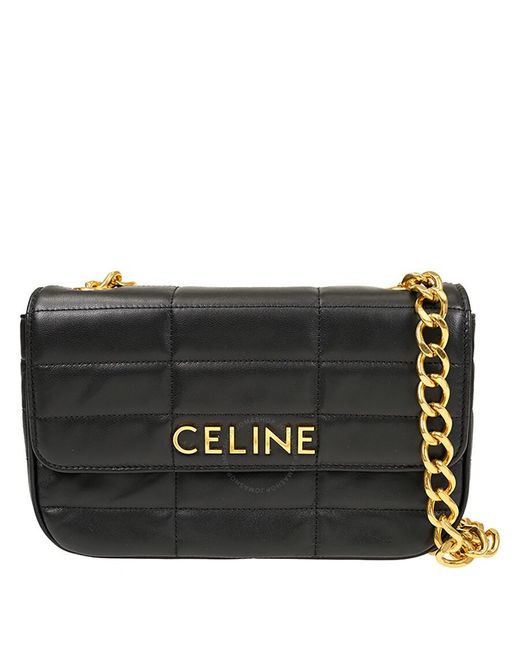Céline Black Chain Shoulder Bag