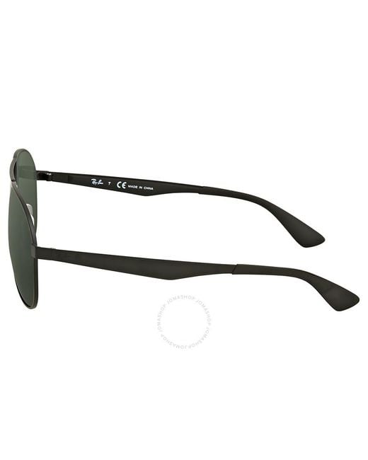 Ray-Ban Green Aviator Sunglasses Rb3549 006/71