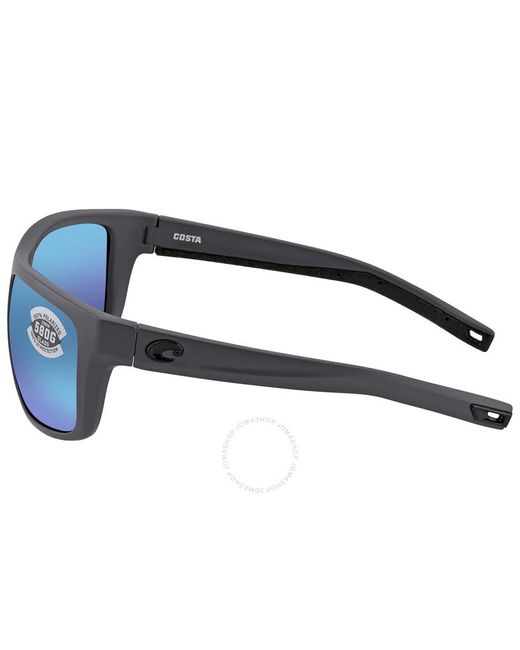 Costa Del Mar Broadbill Blue Mirror Polarized Glass Sunglasses Brb 98 Obmglp 60 for men