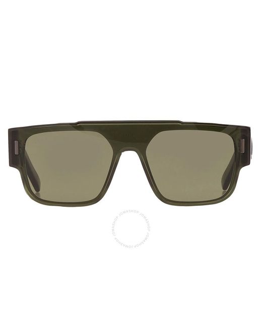 Dior Green Shield Sunglasses Dm40034i 96n 00 for men