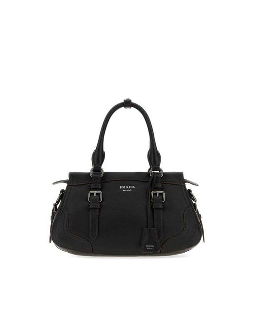Prada Black Milano Shoulder Bag