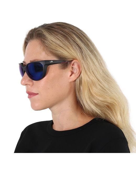 Costa Del Mar Mayfly Blue Mirror Polarized Polycarbonate Cat Eye Sunglasses 6s9110 911004 58