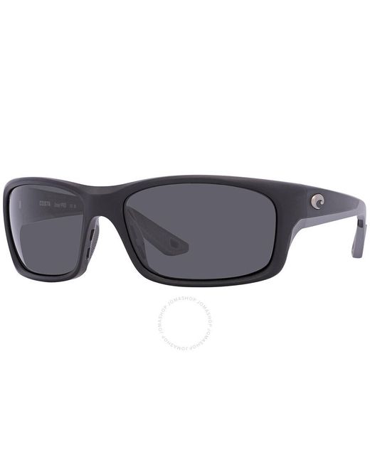 Costa Del Mar Gray Jose Pro Grey Polarized Glass Sunglasses 6s9106 910604 62 for men