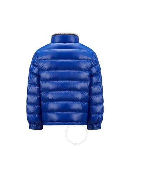 Moncler Green Logo-Patch Padded Jacket for men