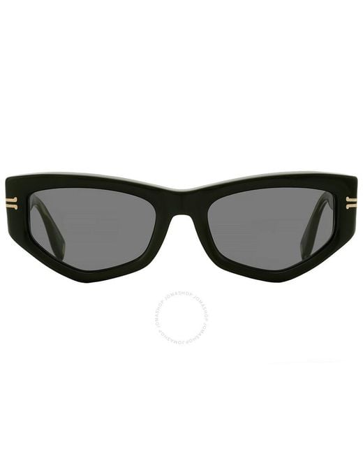 Marc Jacobs Black Grey Cat Eye Sunglasses Mj 1028/s 0807/ir 54