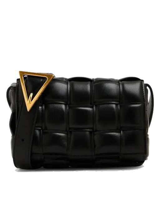 Bottega Veneta Women's Black Small Padded Cassette Bag