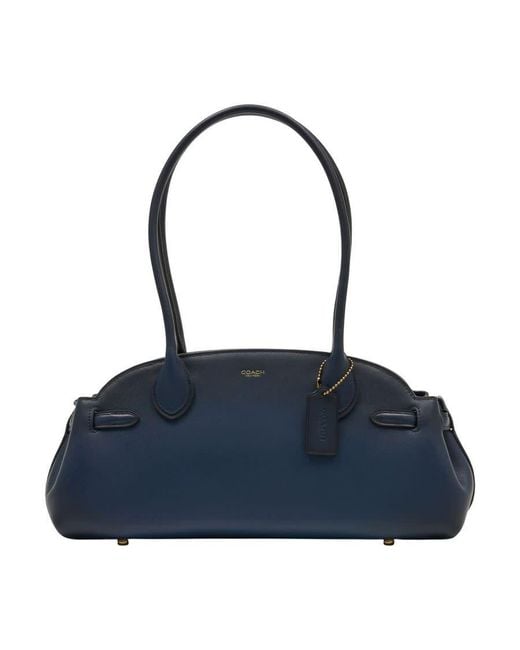 COACH Blue Empire Shoulder Bag