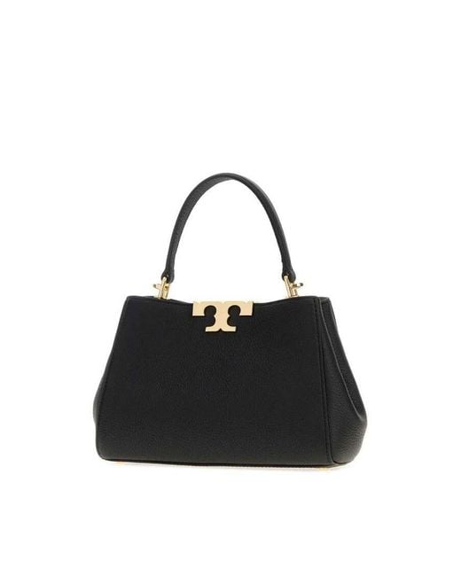 Tory Burch Black Eleanor Top Handle Bag