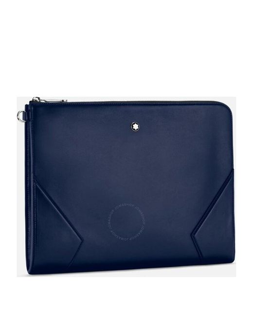 Montblanc Blue Meisterstuck Leather Portfolio