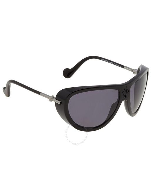 Moncler Gray Grey Mask Sunglasses