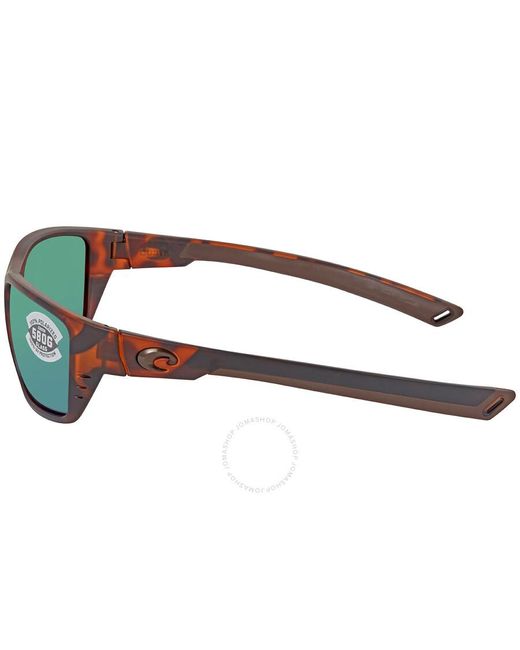 Costa Del Mar Blue Cta Del Mar Whitetip Green Mirror Polarized Glass Sunglasses for men