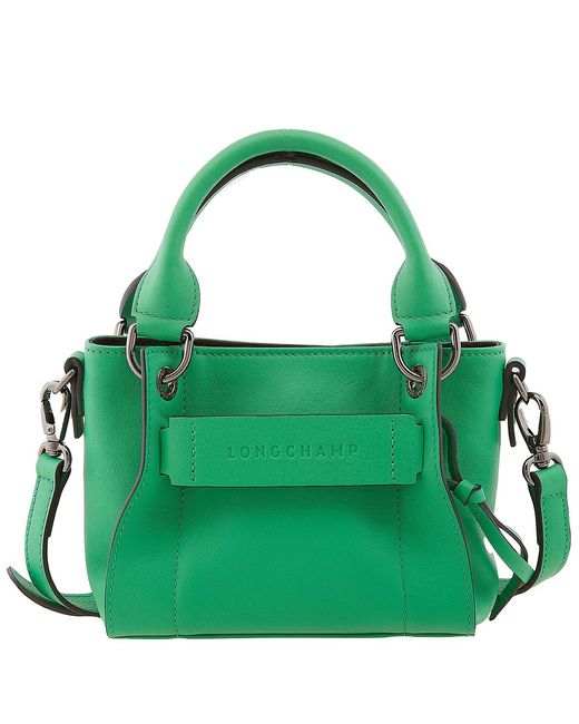 Longchamp Green 3D Xs Handbag
