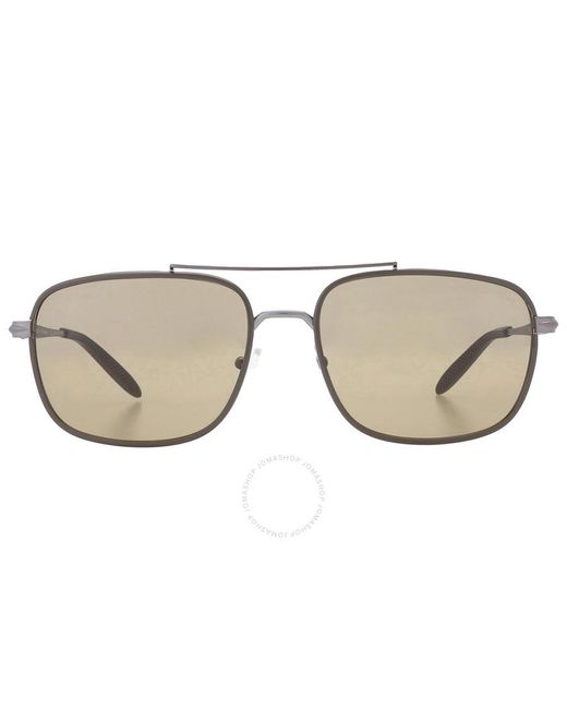 Michael Kors Brown Glasgow Navigator Sunglasses Mk1133j 1023/2 60 for men