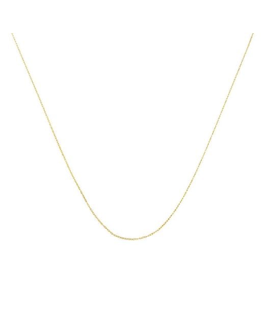 Haus of Brilliance Metallic Rope Chain Jewelry & Cufflinks