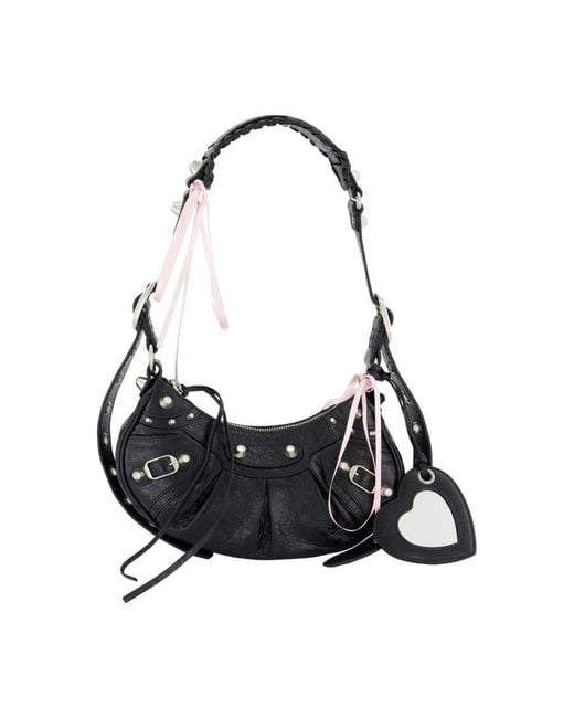 Balenciaga Black Le Cagole Shoulder Bag