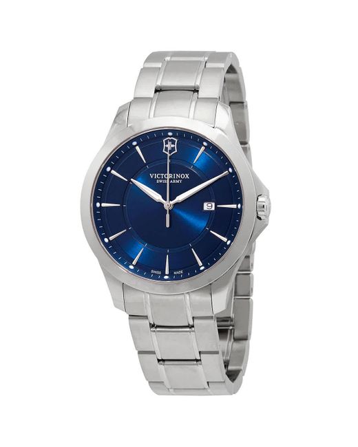 Victorinox Metallic Alliance Quartz Blue Dial Watch for men