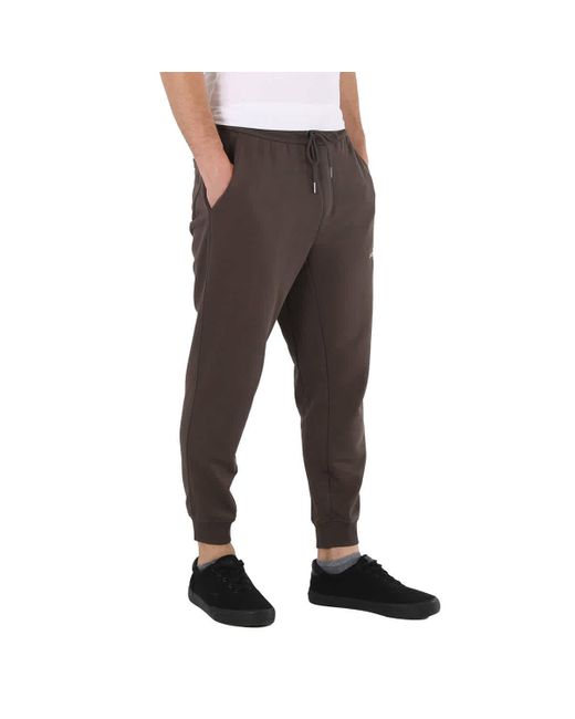 Calvin Klein Gray Organic Cotton Logo Sweat Pants for men