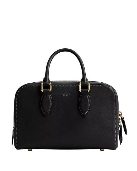 COACH Black 24 Bowery Satchel