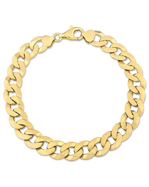 Amour Metallic 10.2Mm Curb Link Chain Bracelet for men