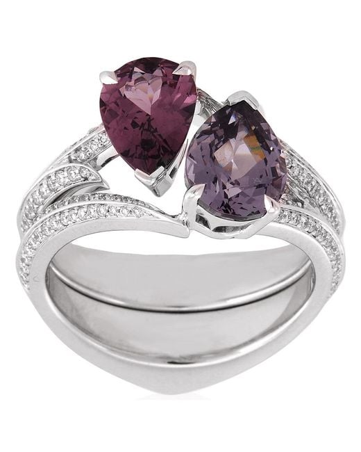 Stephen Webster Metallic Thorn Embrace Duo Band Rings