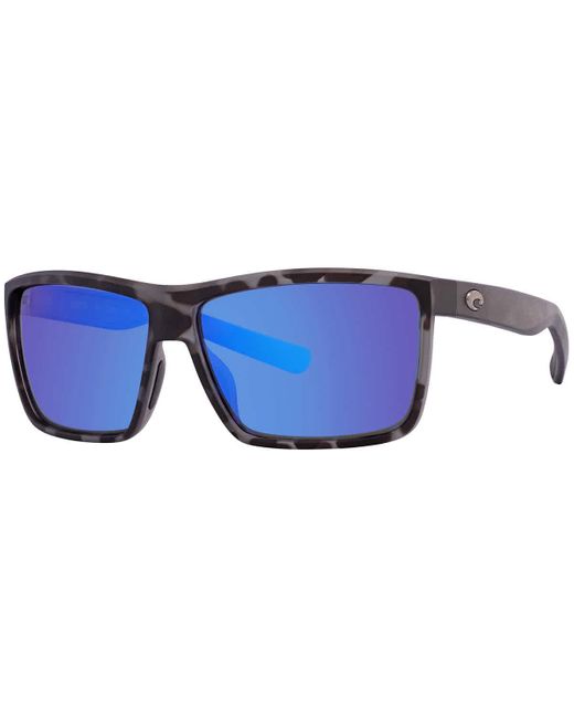 Costa Del Mar Blue Rinconcito Mirror Polarized Glass Sunglasses 6s9016 901629 60 for men