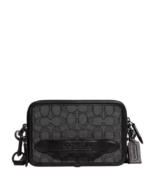 COACH Black Charter Crossbody Bag for men