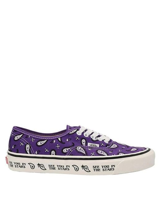 Vans Purple Cosmic Rodeo Authentic 44 Dx Sneakers