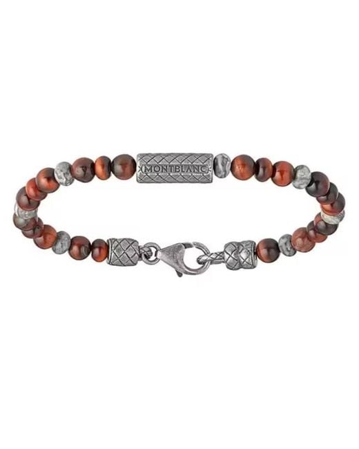 Montblanc Metallic Duo Beads Bracelet
