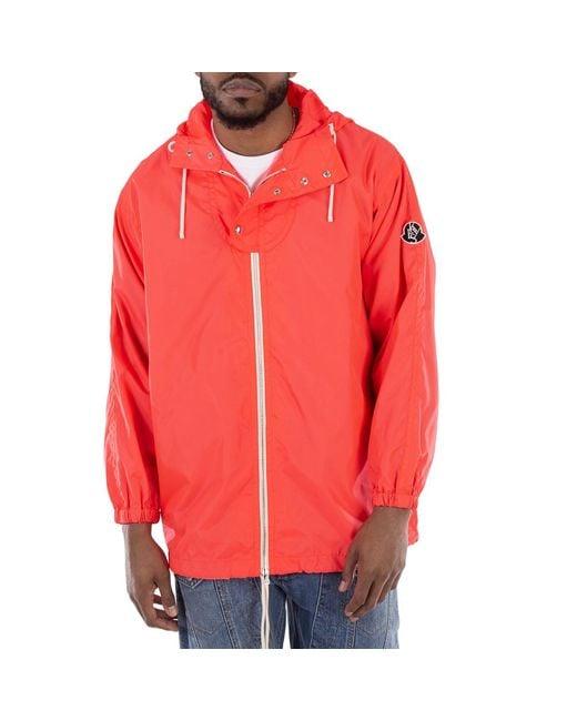 Moncler Red X Alicia Keys Soho Hooded Jacket, Brand Size 1 (Small) for men