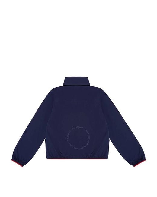 Polo Ralph Lauren Blue Embroidered Logo Long Sleeve Jacket for men