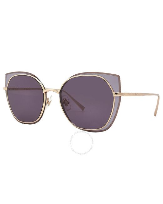 Chopard Purple Smoke Cat Eye Sunglasses Schf74m 300f 59