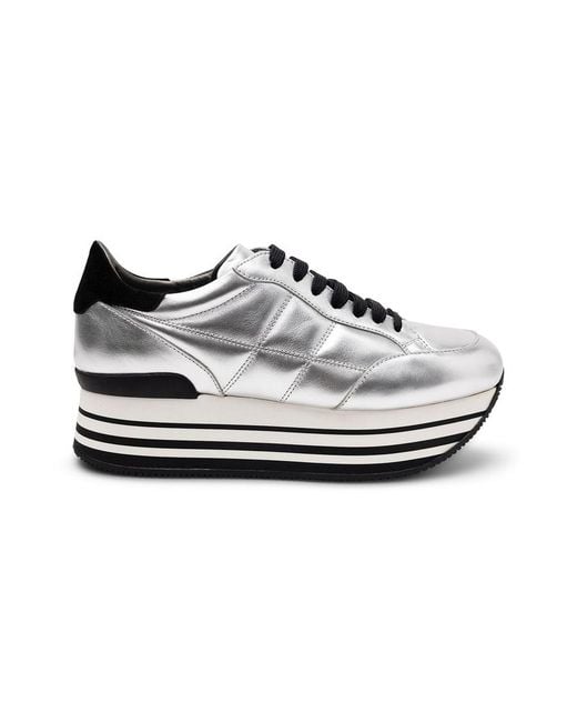 Hogan White Ladies Sneakers, Us