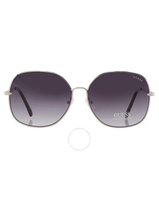 Guess Factory Purple Smoke Gradient Butterfly Sunglasses Gf0385 10b 61