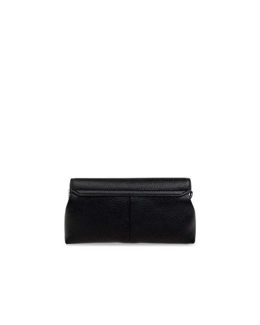Vivienne Westwood Black Orb-Plaque Crossbody Clutch Bag Shoulder