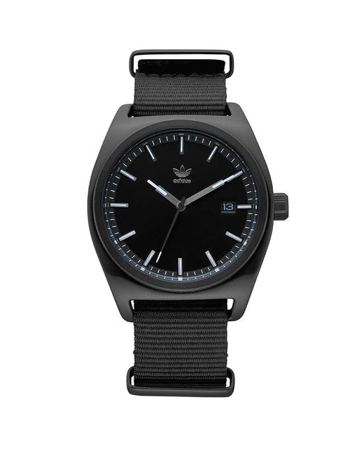 Adidas Black Process Quartz Dial Watch -2341 for men