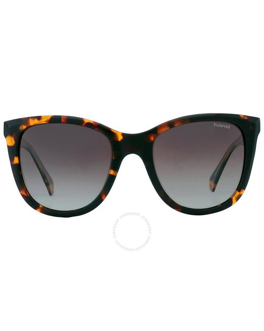 Polaroid Brown Cat Eye Sunglasses Pld 4096/s/x 0086/la 52