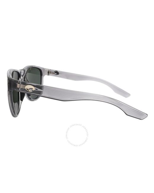 Costa Del Mar Irie Gray Polarized Glass 580g Aviator Sunglasses 6s9082 908205 55