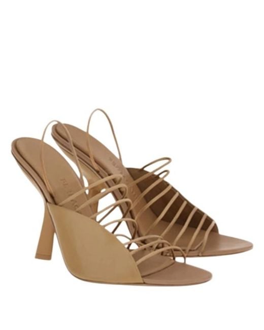 Ferragamo Brown Altaire Strappy Leather Sandals