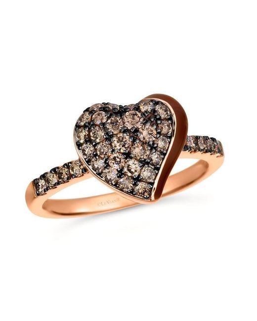 Le Vian Brown Ladies Godiva X Rings Set