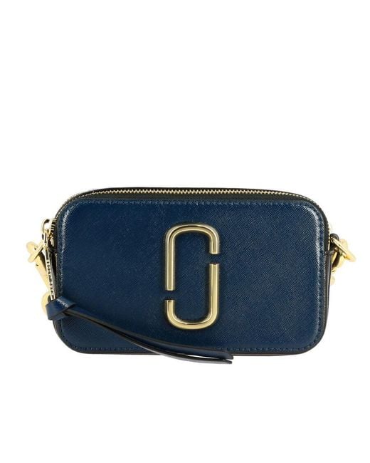 Marc Jacobs Blue Snapshot Small Camera Bag- Sea Multi