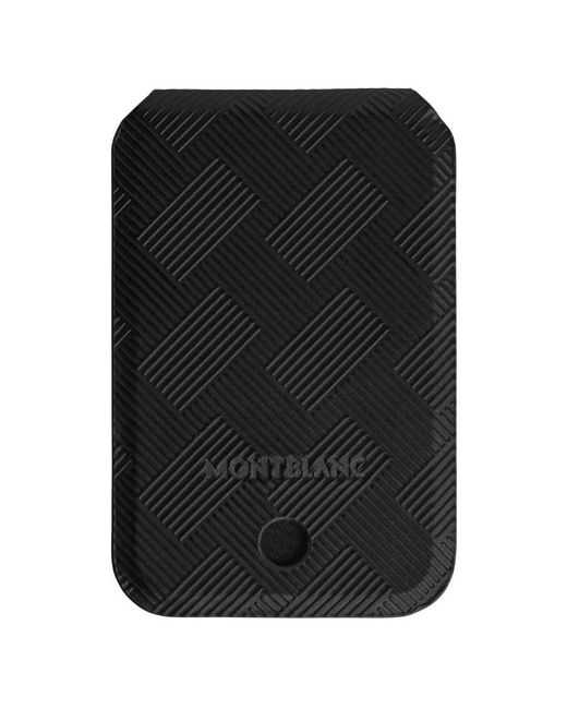 Montblanc Black Extreme 3.0 Leather Card Wallet for men