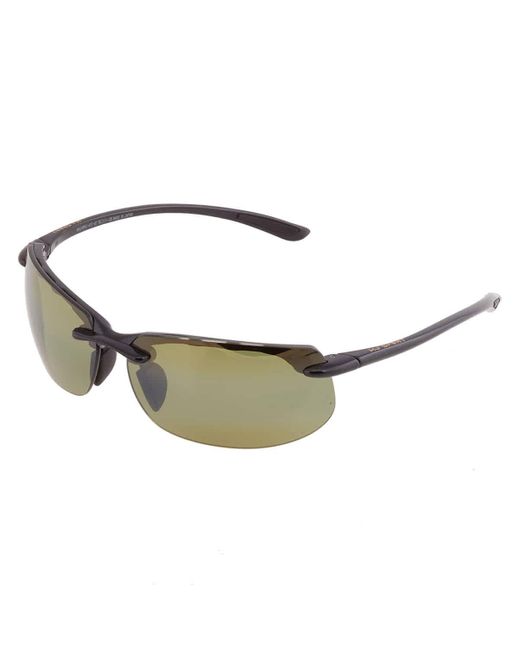 Maui Jim Brown Banyans Maui Ht Wrap Sunglasses Ht412-02 70