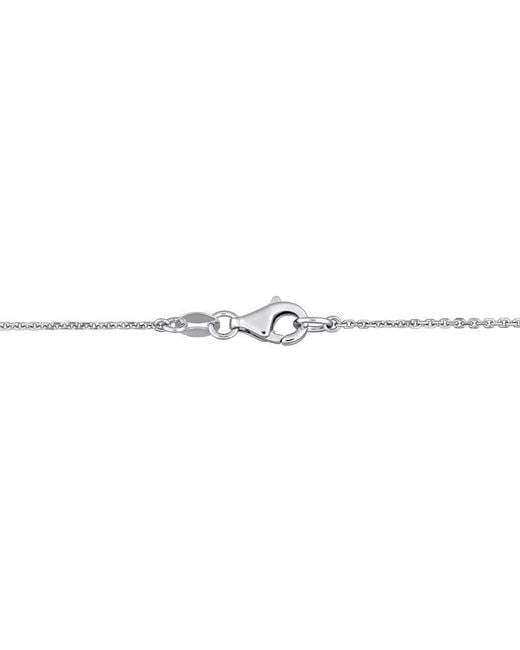 Created Forever Metallic 1 Ct Tw Lab-Grown Diamond 4-Stone Station Bracelet