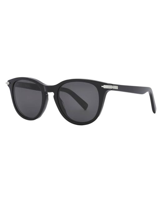 Dior Gray Blacksuit Grey Oval Sunglasses Dm40036i 01a 50 for men
