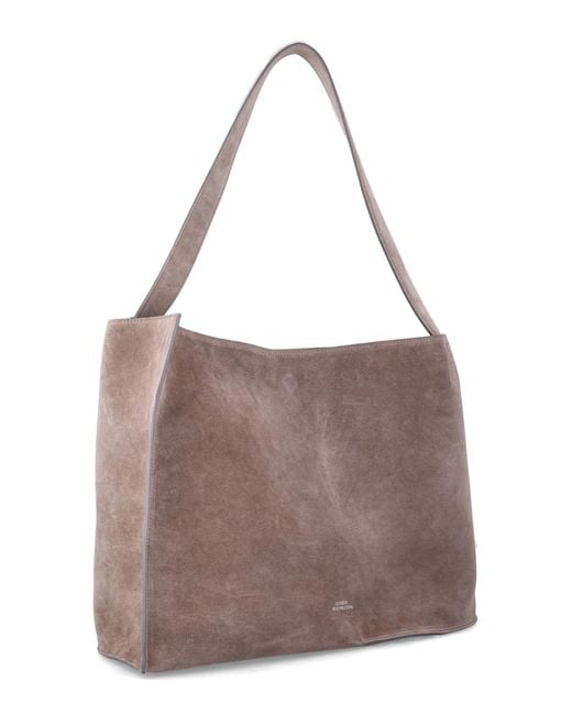 Studio Nicholson Gray Doublet Suede Tote