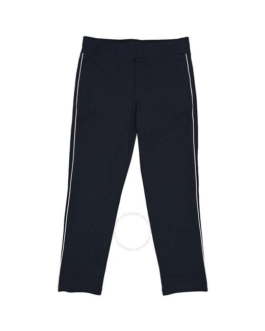 Moncler Blue Logo-patched Sweatpants for men