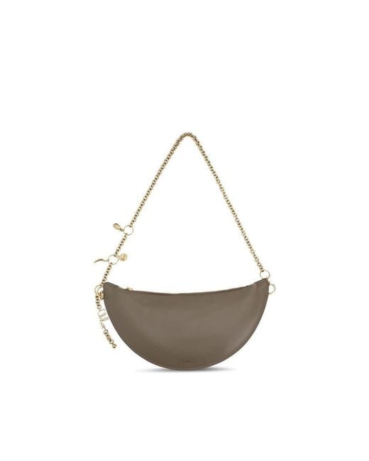 Chloé White Chlo Calf Leather Shoulder Bag